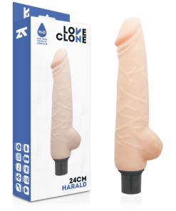LOVECLONE HARALD  DILDO Z LASTNIM MAZANJEM 24 CM - MESNAT