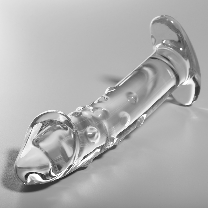 NEBULA SERIES BY IBIZA - MODEL 19 DILDO BOROSILICATE GLASS 18.5 X 4 CM CLEAR - slika 2