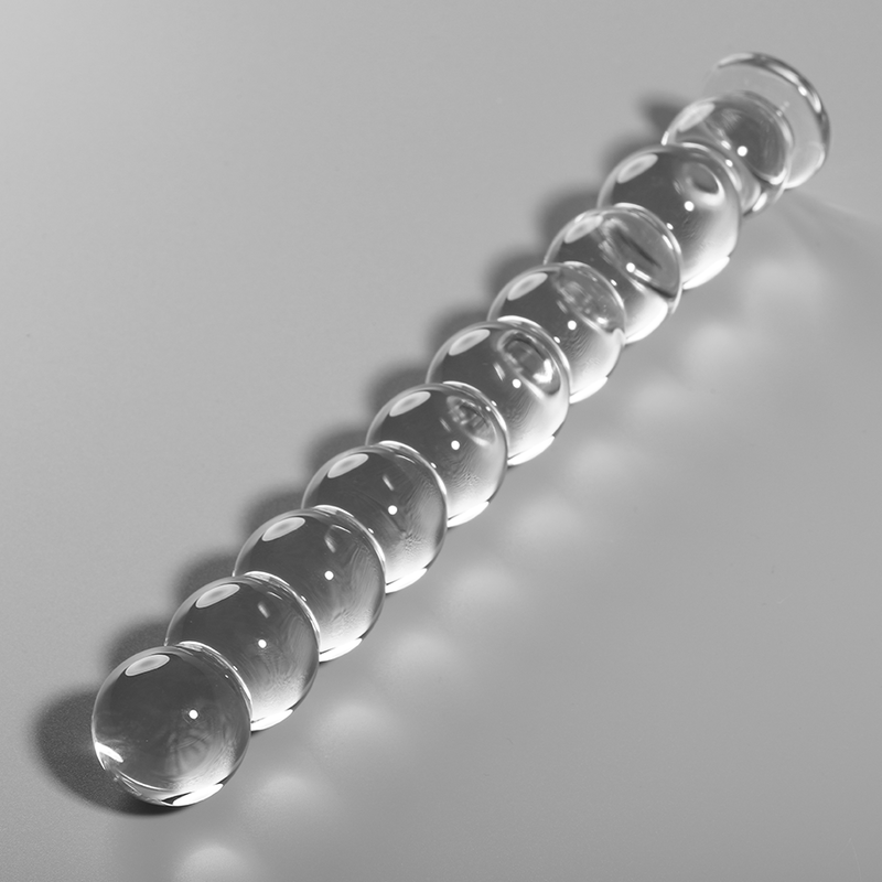 NEBULA SERIES BY IBIZA - MODEL 22 DILDO BOROSILICATE GLASS 21.5 X 2.5 CM CLEAR - slika 2