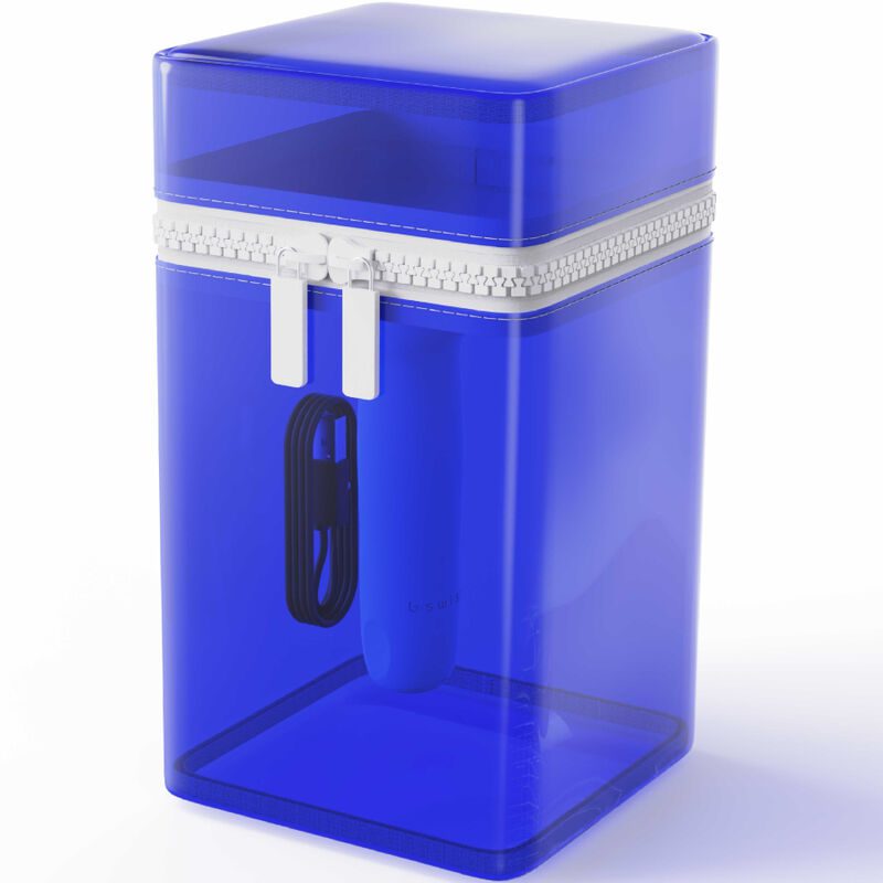 B SWISH - BCUTE CURVE INFINITE CLASSIC LIMITED EDITION SILICONE RECHARGEABLE VIBRATOR ELECTRIC BLUE - slika 3