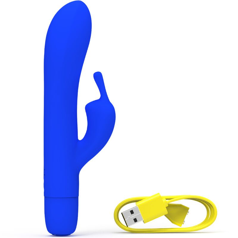B SWISH - BWILD BUNNY INFINITE CLASSIC SILICONE RECHARGEABLE VIBRATOR PACIFIC BLUE
