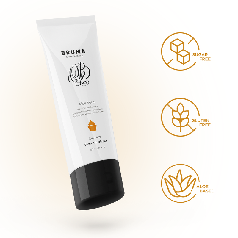 BRUMA - ALOE VERA SLIDING GEL CUPCAKE FLAVOR 100 ML - slika 2