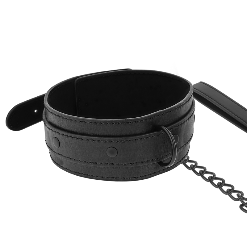 INTENSE - FETISH VEGAN LEATHER COLLAR - slika 3