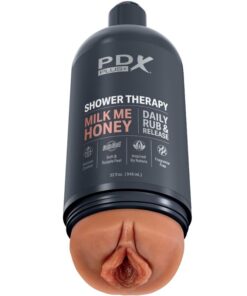 PDX PLUS - STROKER DISCREET DESIGN SHAMPOO BOTTLE MILK ME HONEY CARAMEL