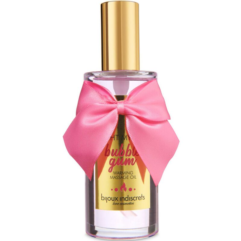 BIJOUX INDISCRETS - LIGHT MY FIRE MASSAGE OIL HEAT EFFECT GUM FLAVOR