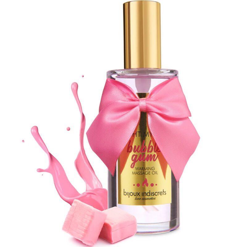 BIJOUX INDISCRETS - LIGHT MY FIRE MASSAGE OIL HEAT EFFECT GUM FLAVOR - slika 3