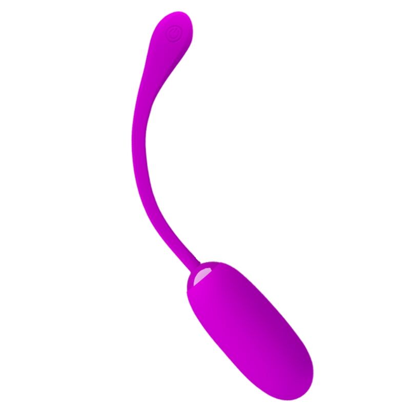 PRETTY LOVE - JULIUS WATERPROOF-RECHARGEABLE VIBRATING EGG PURPLE - slika 3