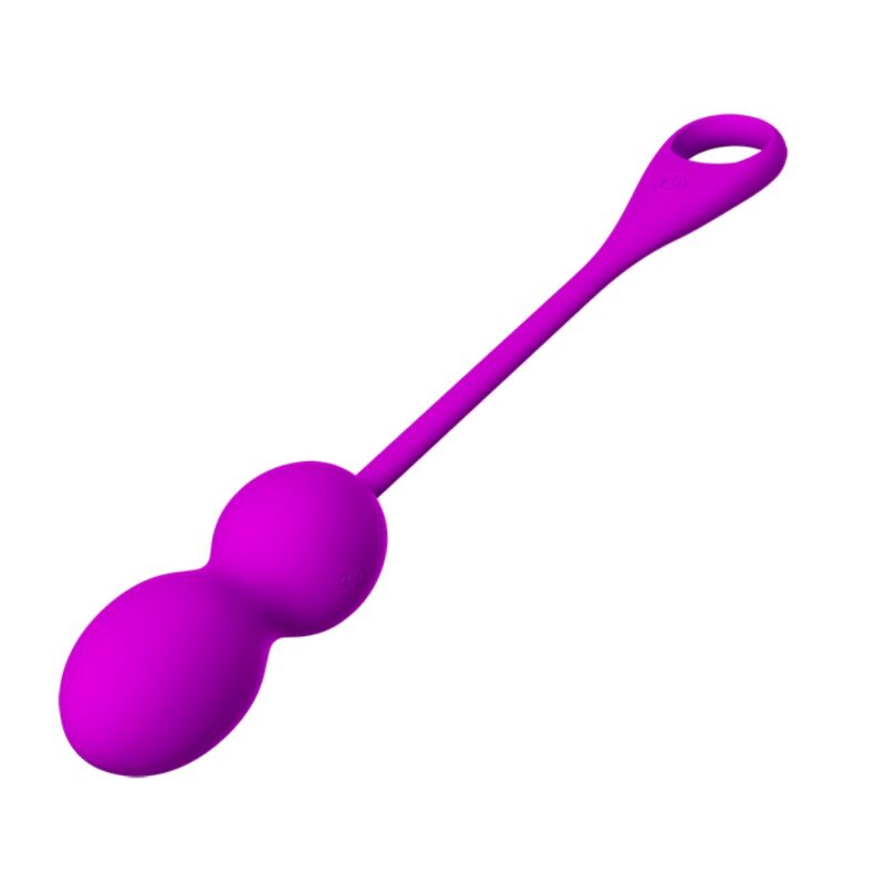 PRETTY LOVE - ELVIRA RECHARGEABLE VIBRATING BALLS PURPLE - slika 3