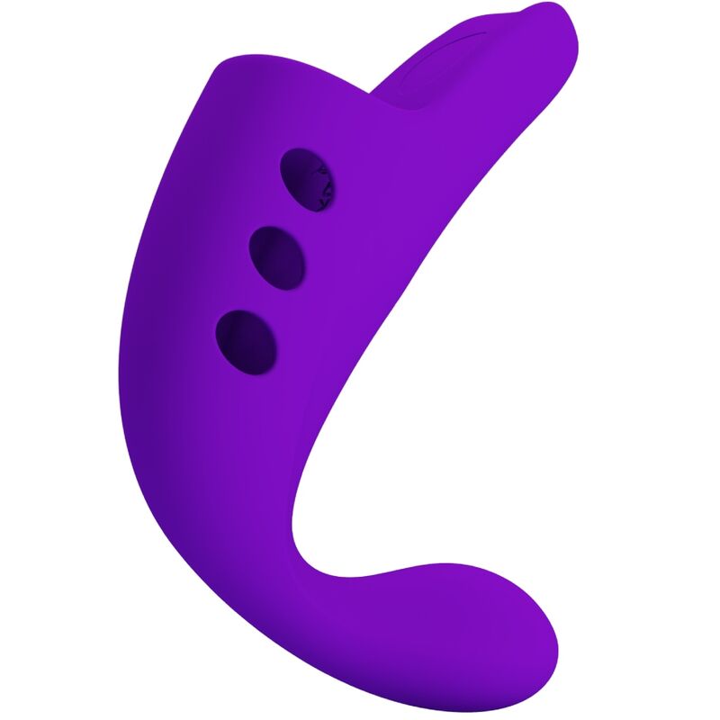 PRETTY LOVE - GORGON PURPLE RECHARGEABLE FINGER VIBRATOR - slika 3