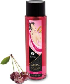 SHUNGA - BATH  SHOWER GEL FROSTED CHERRY 370 ML