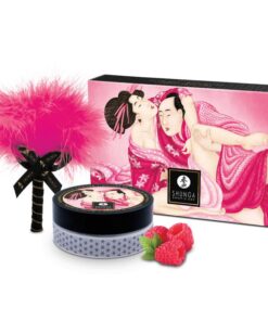 SHUNGA - EDIBLE MASSAGE POWDER KIT RASPBERRY