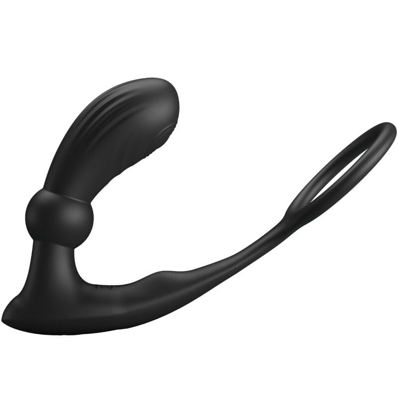 PRETTY LOVE - WARREN BLACK ANAL RING VIBRATOR - slika 2