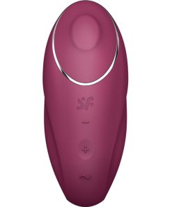 SATISFYER - TAP  CLIMAX 1 VIBRADOR LAY-ON ROJO
