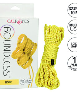 CALIFORNIA EXOTICS - BOUNDLESS ROPE 10M YELLOW