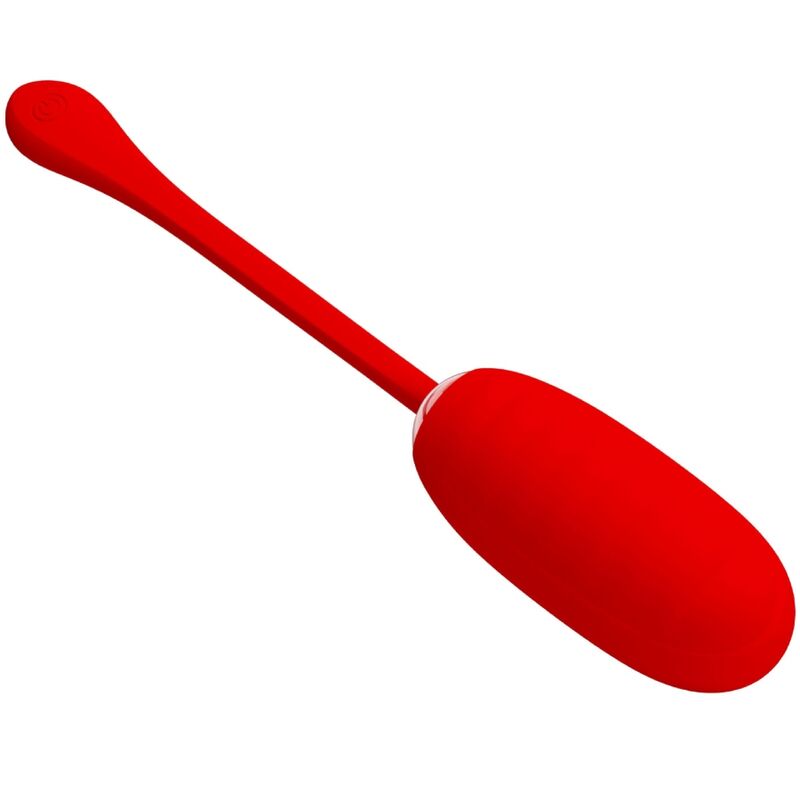 PRETTY LOVE - KIRK RECHARGEABLE VIBRATING EGG RED - slika 2