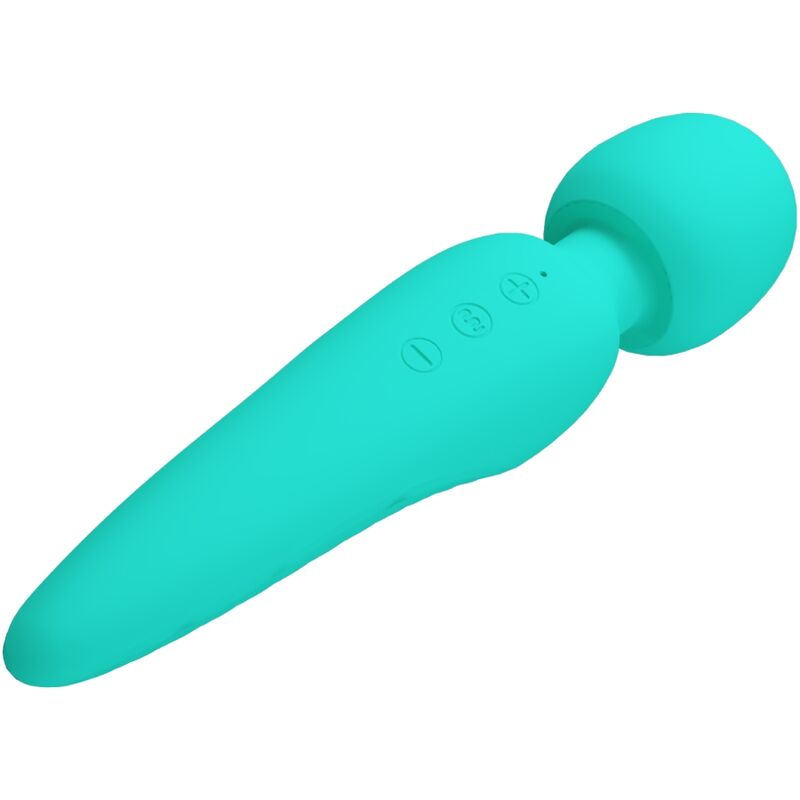 PRETTY LOVE - MEREDITH MASSAGER 12 VIBRATION MODES AQUA GREEN - slika 2