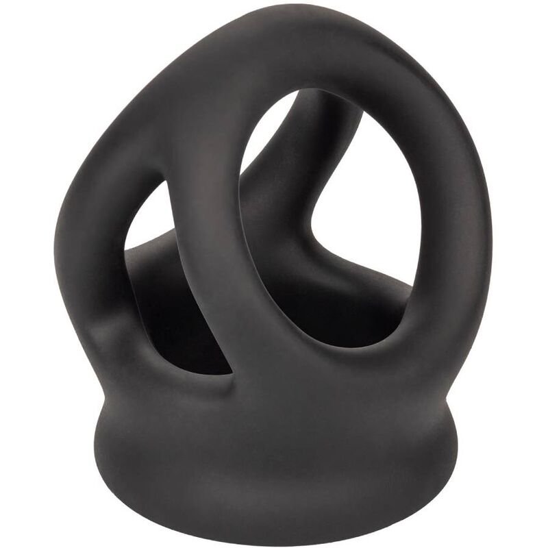 CALIFORNIA EXOTICS - ALPHA DUAL CAGE RING BLACK - slika 3