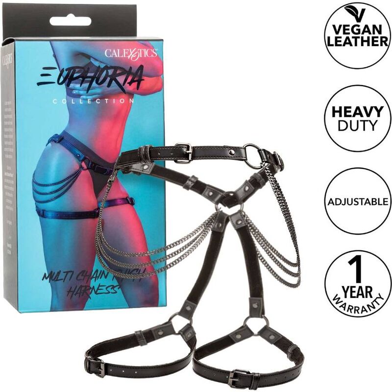 CALIFORNIA EXOTICS - EUPHORIA MULTI CHAIN THIGH HARNESS - slika 3