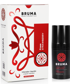 BRUMA - LIQUID VIBRATOR ULTRA SLIDING STRAWBERRY 15 ML