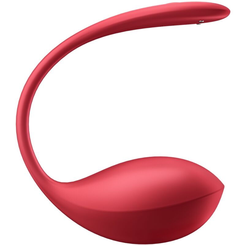 SATISFYER - SHINY PETAL G POINT REMOTE CONTROL STIMULATOR RED FREE APP - slika 2