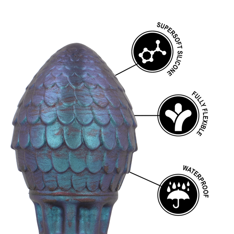 EPIC - VRAKOS DRAGON EGG ANAL PLUG SIZE L - slika 3
