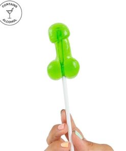SECRETPLAY - COCK LOLLIPOP WITH ALCOHOL CAIPIRINHA