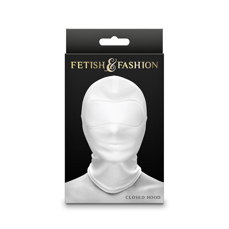 NS NOVELTIES - FETISH FASHION CLOSED HOOD NYLON WHITE - slika 2