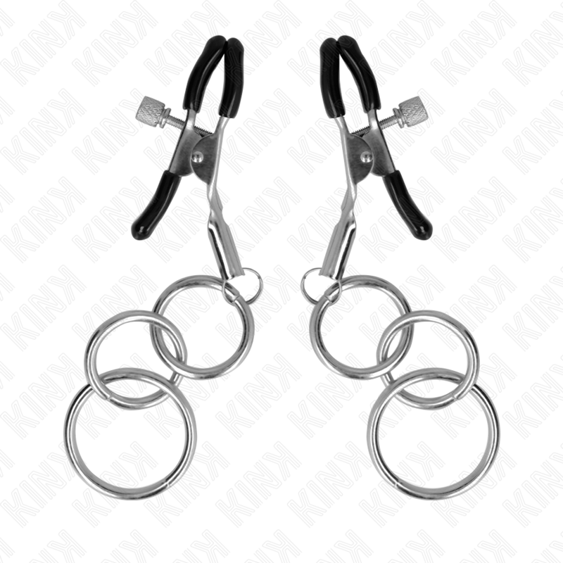 KINK - 3 O-RING NIPPLE CLAMP 6 CM - slika 2