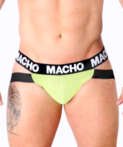 MACHO - MX28FA JOCK GREEN FLUOR S