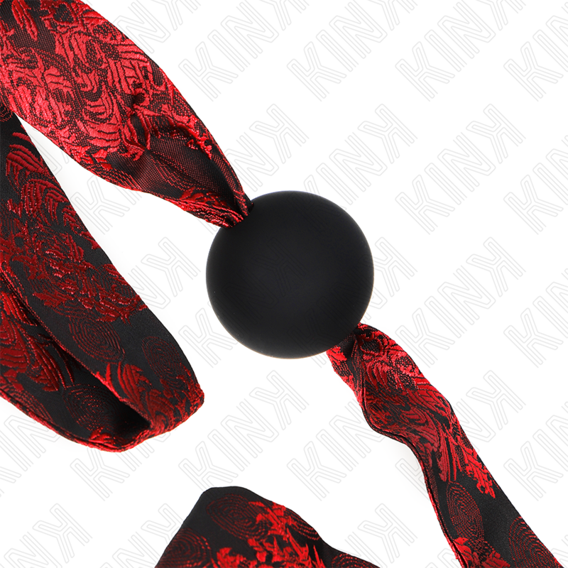 KINK - SCANDAL SILICONE BALL 4.5 CM GAG MODEL 2 146 x 4 CM - slika 3