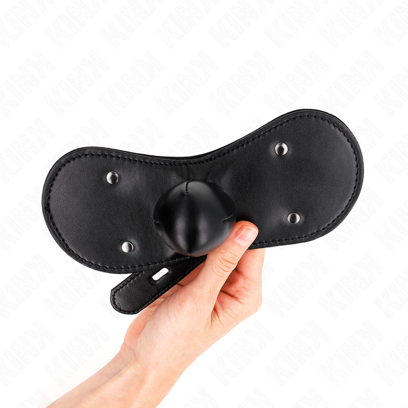 KINK - BALL GAG MOUTH MASK WITH LOCK ADJUSTABLE 42-60 CM - slika 3