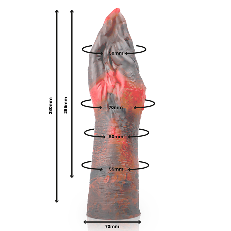 EPIC - LILITH DILDO EVIL DEMON L - slika 2