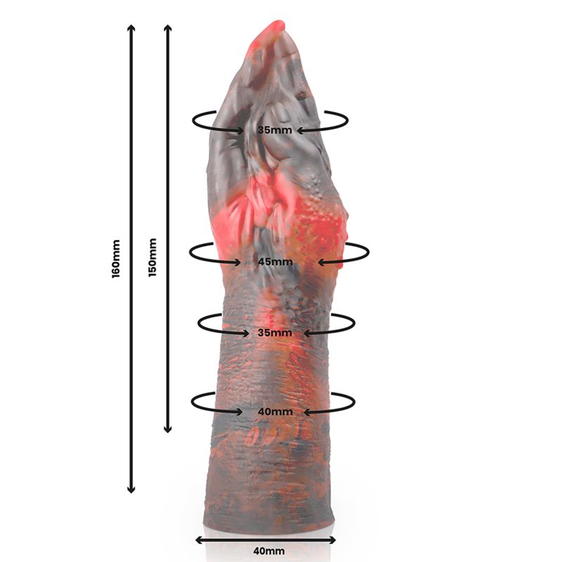 EPIC - LILITH DILDO EVIL DEMON S - slika 2