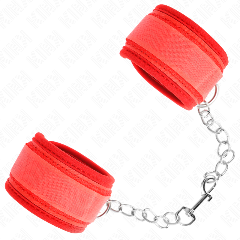 KINK - NEOPRENE WRIST RESTRAINTS RED 42 X 5 CM - slika 2