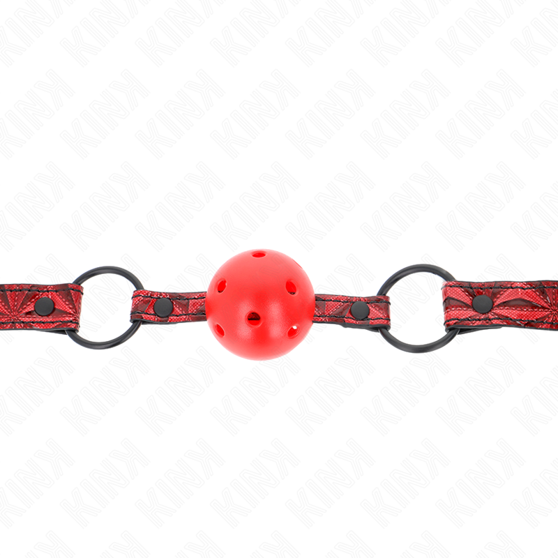 KINK - DIAMOND PATTERN BALL 4.5 CM GAG MODEL 1 64.5 CM ADJUSTABLE 42-60 CM - slika 3
