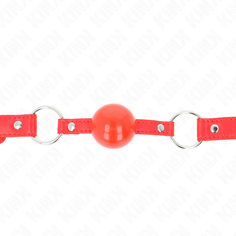KINK - TPE BALL 4 CM GAG WITH ROJO LOCK 60 x 2 CM - slika 3