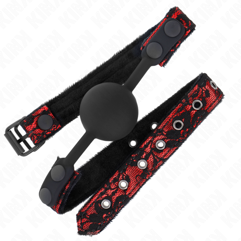 KINK - SCANDAL SILICONE BALL 4 CM GAG MODEL 1 65 x 2 CM - slika 2