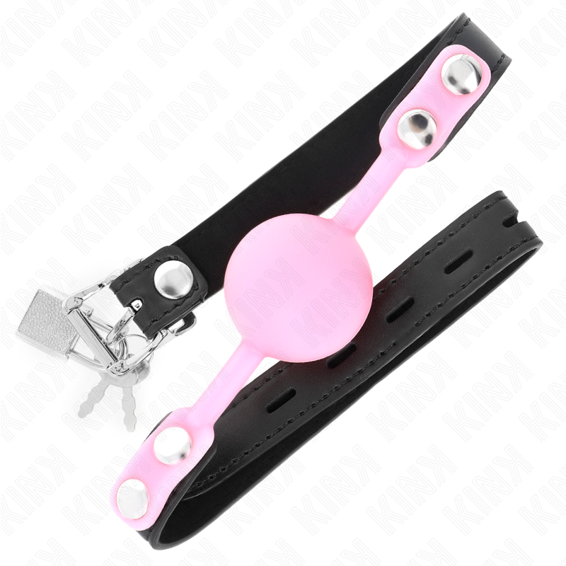 KINK - LUMINOUS SILICONE BALL 4 CM GAG 60 x 2 CM - slika 2