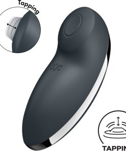 SATISFYER - TAP  CLIMAX 2 VIBRATOR  STIMULATOR GREY