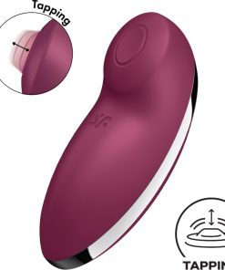 SATISFYER - TAP  CLIMAX 2 VIBRATOR  STIMULATOR RED