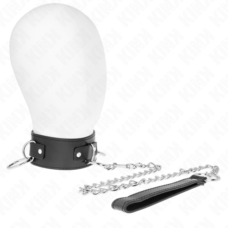KINK - NECKLACE WITH LEASH 65 CM 3 RING MODEL 2 ADJUSTABLE 36-43 CM X 5 CM - slika 3