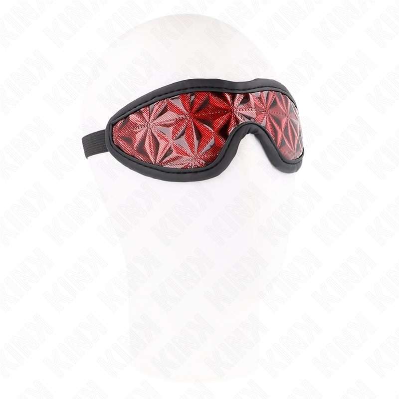 KINK - RED DIAMOND PATTERN HEADBAND 20.5 x 6 CM - slika 3