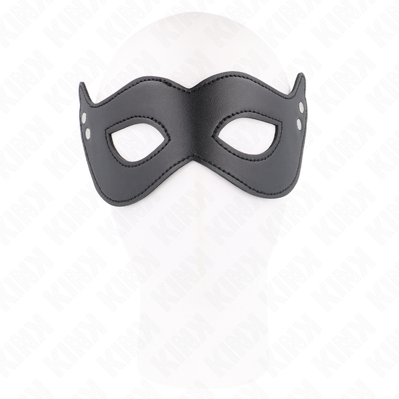 KINK - LEATHERETTE MASK WITH RIVETS MODEL 1 26 x 8 CM - slika 3