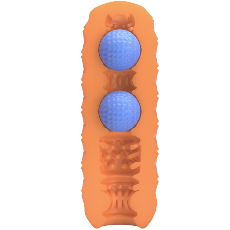 PRETTY LOVE - TWIN BALLS MALE MASTURBATOR ORANGE - slika 3