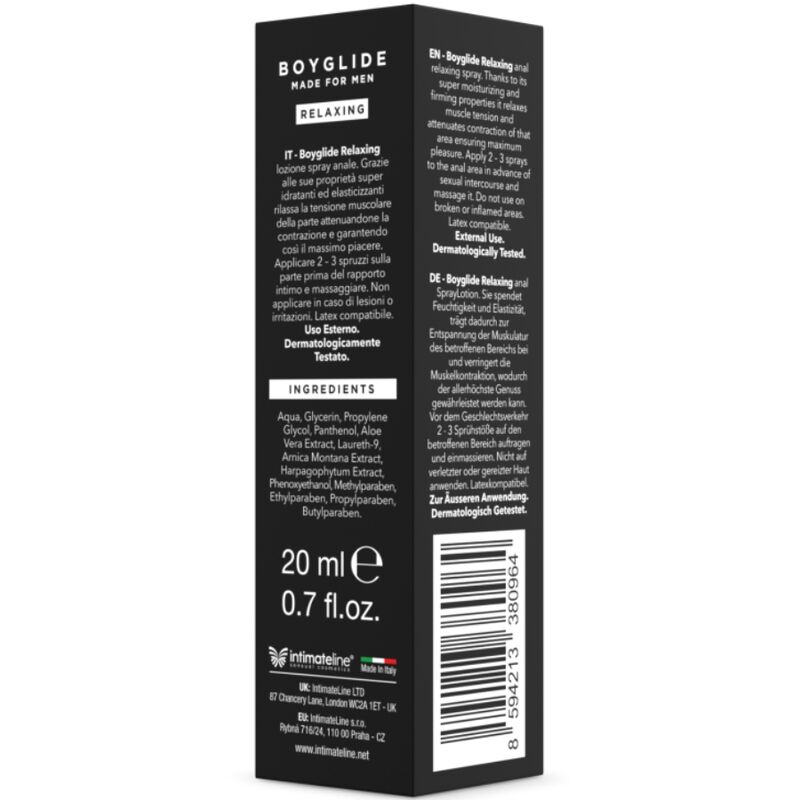 BOYGLIDE ANALNI SPROŠČUJOČI SPREJ 20 ML - slika 2