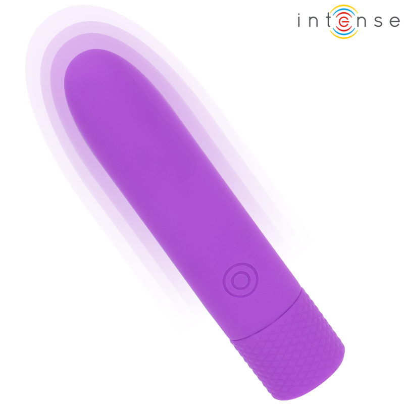 INTENSE - SYMONE USB RECHARGEABLE VIBRATING BULLET 8 VIBRATIONS PURPLE 10 X 2.2 CM - slika 2