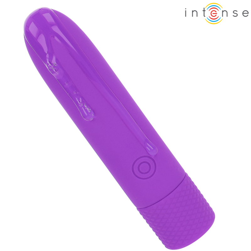 INTENSE - SYMONE USB RECHARGEABLE VIBRATING BULLET 8 VIBRATIONS PURPLE 10 X 2.2 CM - slika 3