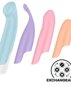 SATISFYER - PLAYFUL FOUR SET VIBRATORS 4 IN 1 + POWER BULLET