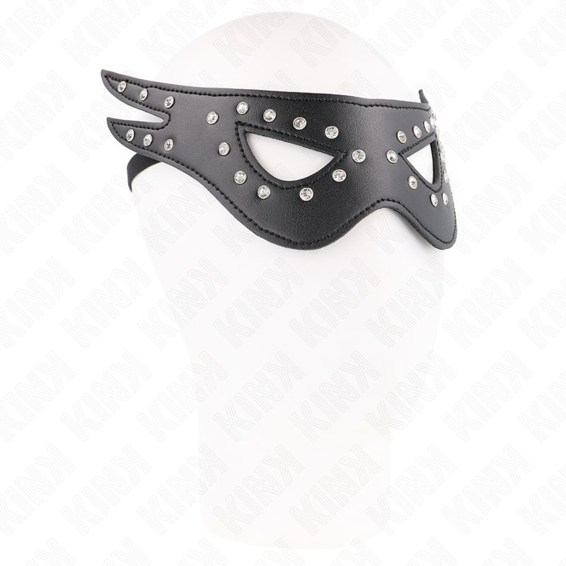 KINK - SEXY LEATHERETTE MASK MODEL 2 27 x 13 CM - slika 3
