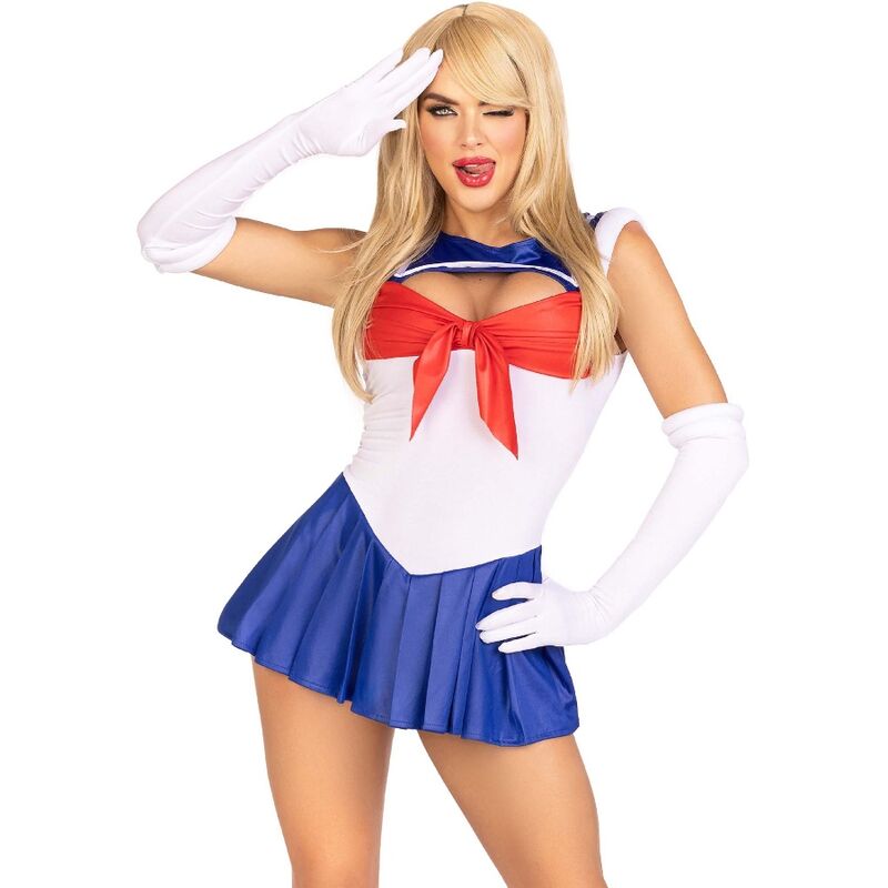 LEG AVENUE - COSTUME SEXY SAILOR MULTICOLOR M - slika 2